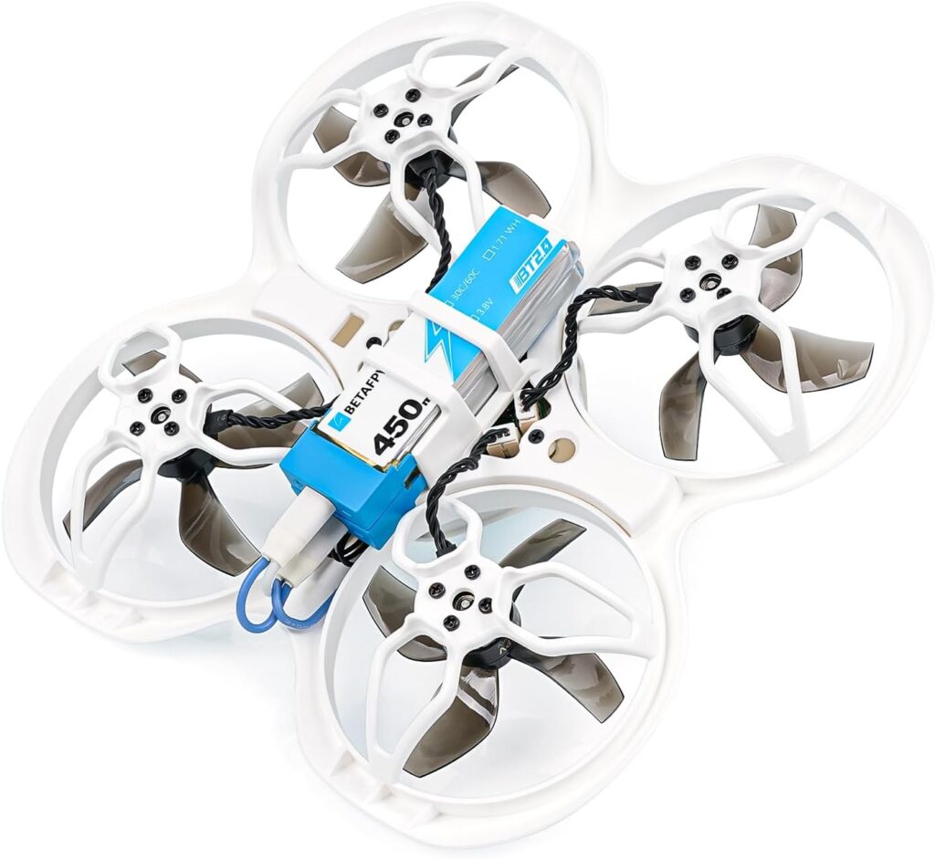 BETAFPV Betaflight ELRS Cetus X 2S Brushelss Drone with C04 FPV Camera VTX Module F4 2S 15A Flight Controller 1103 11000KV Motor, Supported 2S Power for Beginners to Fly Faster Further