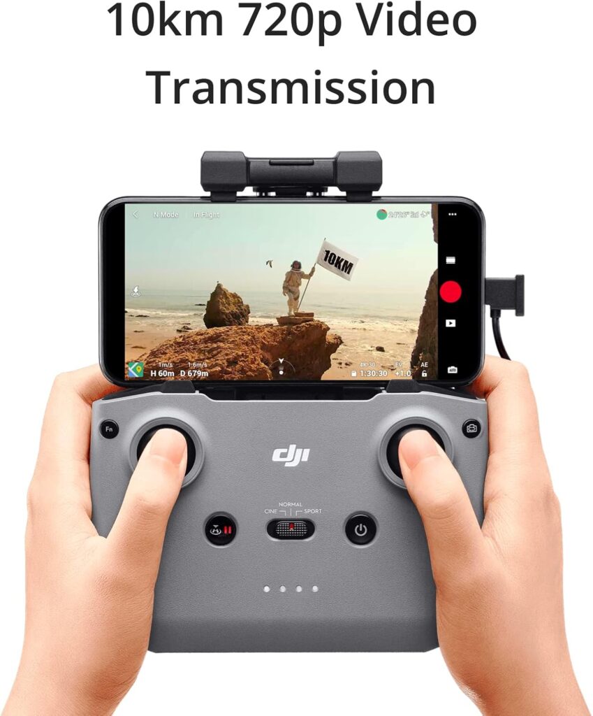 DJI Mini 2 – Ultralight and Foldable Drone Quadcopter, 3-Axis Gimbal with 4K Camera, 12MP Photo, 31 Mins Flight Time, OcuSync 2.0 10km HD Video Transmission, QuickShots Gray