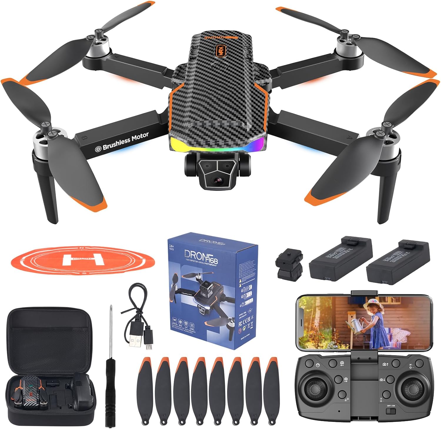drone-with-camera-for-kids-and-adult-beginnersfoldable-fpvbrushless-motorone-key-take-offland-optical-flow-positioning