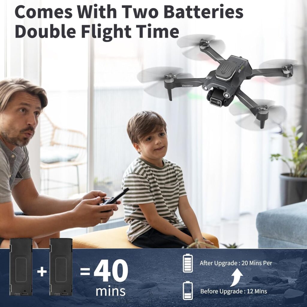 Remote Control Model Series Mini Drone with Camera for Adults Kids, 1080P HD FPV Drones with Carrying Case, Foldable RC Quadcopter Toys Gifts, One Key Start, 3D Flips, 3 Speeds