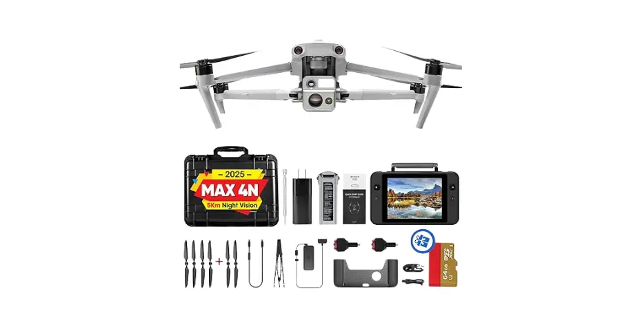 Autel Robotics EVO MAX 4N Drone, Starlight Night-Vision