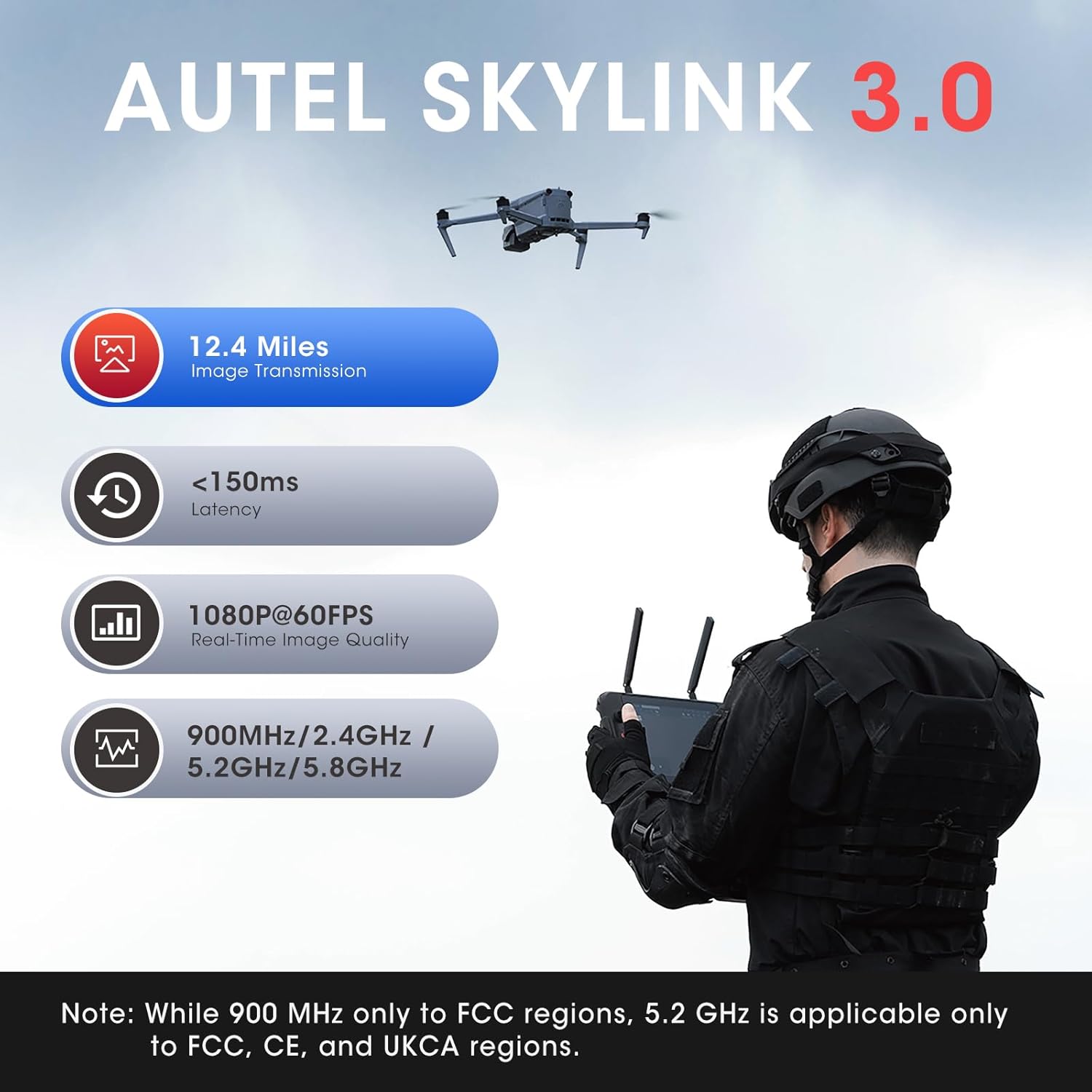 Autel Robotics EVO MAX 4N Drone, Starlight Night-Vision/ Wide/ Thermal/ L~aser 4 Cameras in One UAV, Upgrade of MAX 4T XE, 5KM Night Vision Observation, A-Mesh 1.0, 720° Obstacle Avoidance, Triple Anti-Jamming, Hot-Swappable, 42 Mins, IP43, Autel SDK