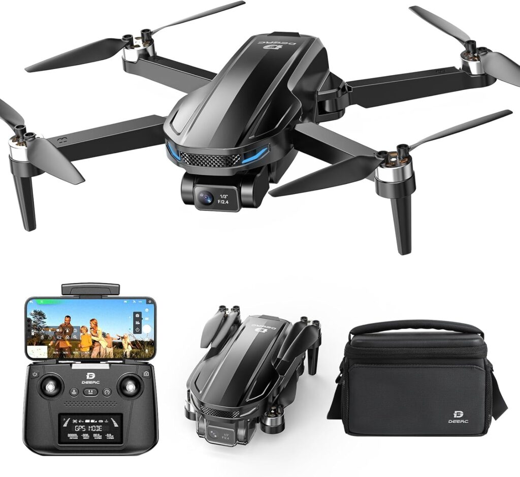 deerc-d65-2-axis-mechanical-gimbal-eis-gps-drones-with-camera-for-adults-4k-249g-foldable-fpv-quadcopter-lightweight-drone