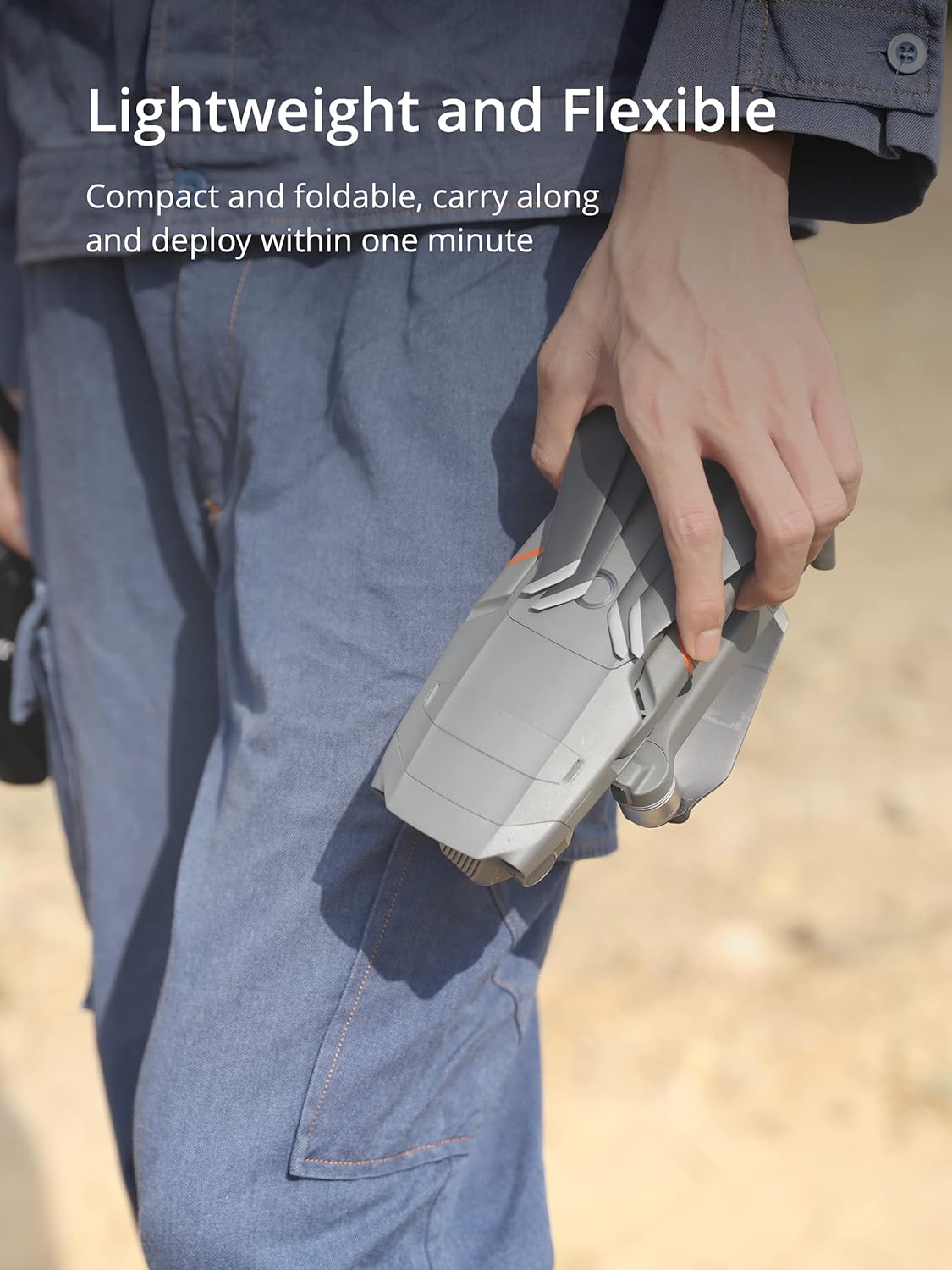 DJI Mavic 2 Enterprise Advanced - Compact Commercial Drone with Thermal and Zoom Dual-Camera, and Spotlight and Loudspeaker Attachments Built for Search Rescue, Fire Fighting, Inspection, and More