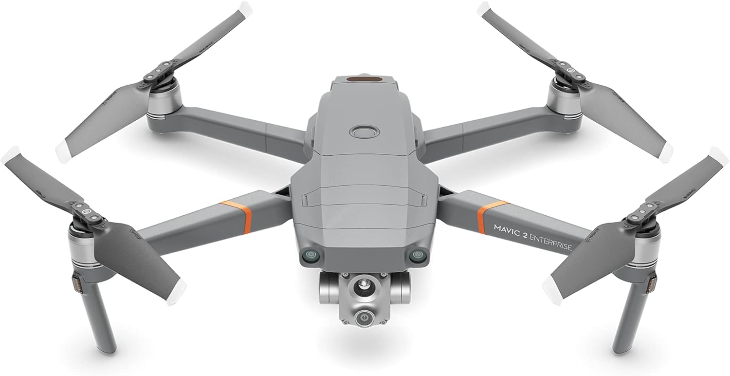 DJI Mavic 2 Enterprise Advanced - Compact Commercial Drone with Thermal and Zoom Dual-Camera, and Spotlight and Loudspeaker Attachments Built for Search Rescue, Fire Fighting, Inspection, and More