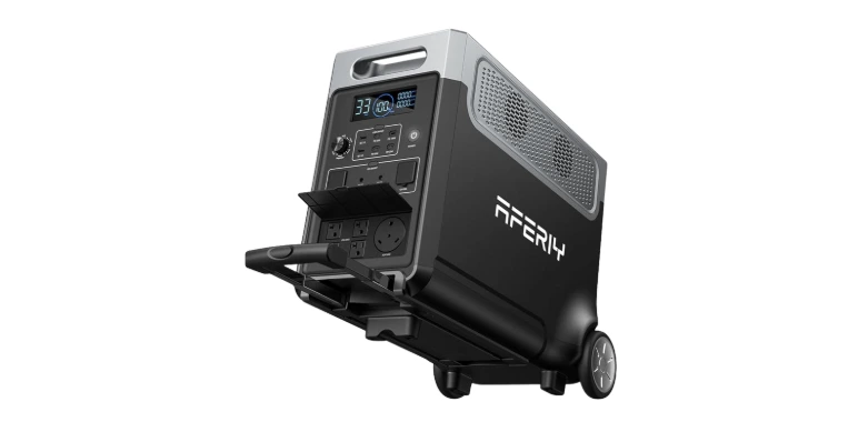 AFERIY 3840Wh Portable Power Station,120V AC Outlets x 5,2.5H Fast Charge