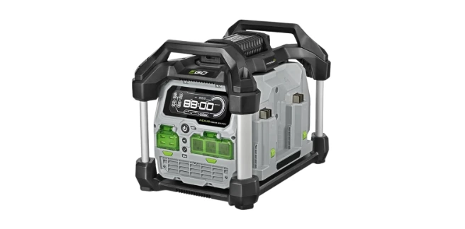 EGO POWER Portable Power Station, 3000W, Battery Powered, Inverter Generator for Home and Outdoor, Battery and Charger Not Included - PST3040