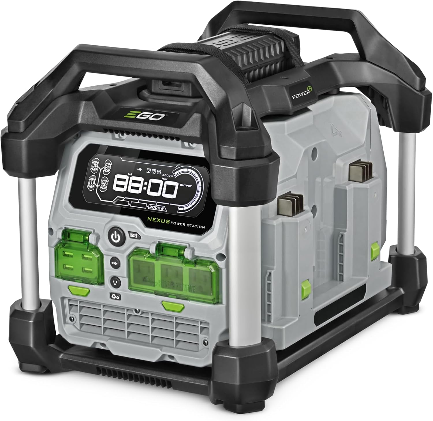 EGO POWER+ Portable Power Station, 3000W, Battery Powered, Inverter Generator for Home and Outdoor, Battery and Charger Not Included - PST3040