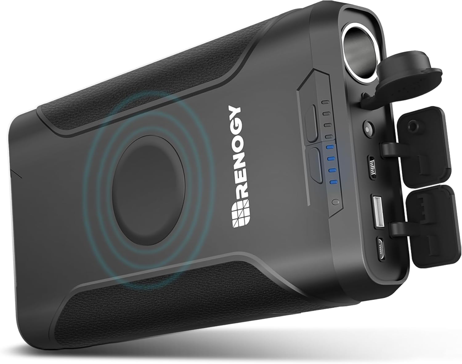 Renogy 72000mAh 266Wh 12v Power Bank with 60W PD, CPAP Battery for Camping, High Capacity Large Camping Power Bank with USB-C DC Wireless Charging Flashlight, CPAP Battery Backup Power Supply