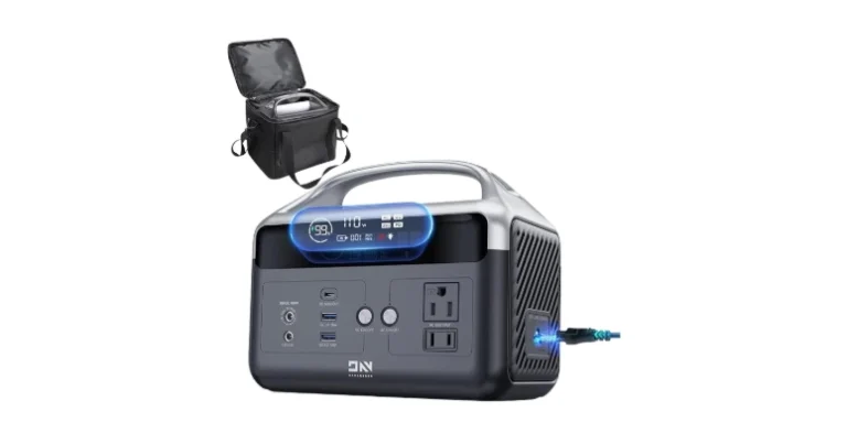 Portable Power Station 56,000mAh with Storage Bag,LiFePO4 Battery 300W(600W Surge) AC Outlets Power Station