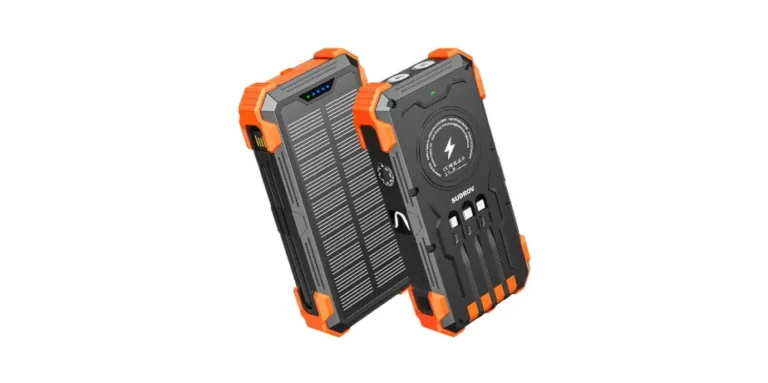 Solar Charger Power Bank, 42800mAh Wireless Portable Charger