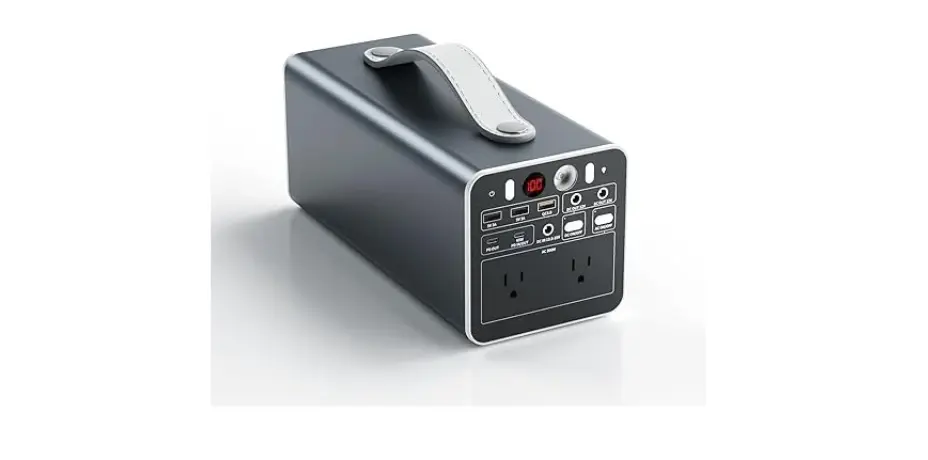 300W Portable Power Station, 299.7Wh Power Bank with AC Outlet