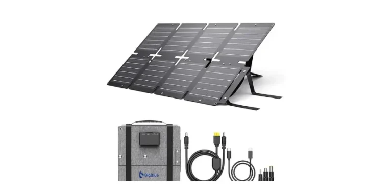 BigBlue 60W Portable Compact Solar Panel with PD 45W USB-C