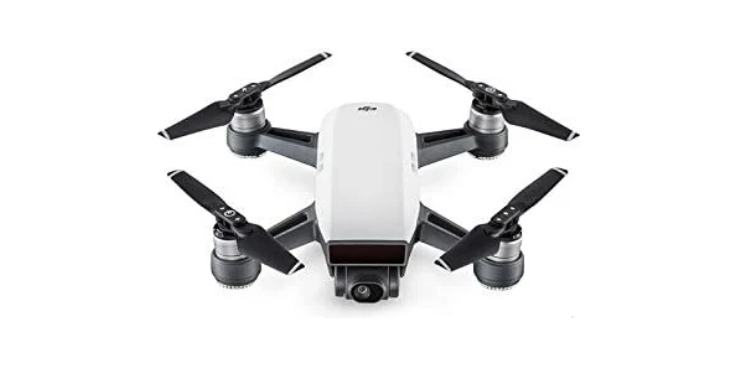 DJI Spark Portable Mini Drone Alpine White (Renewed) (Standard Unit)
