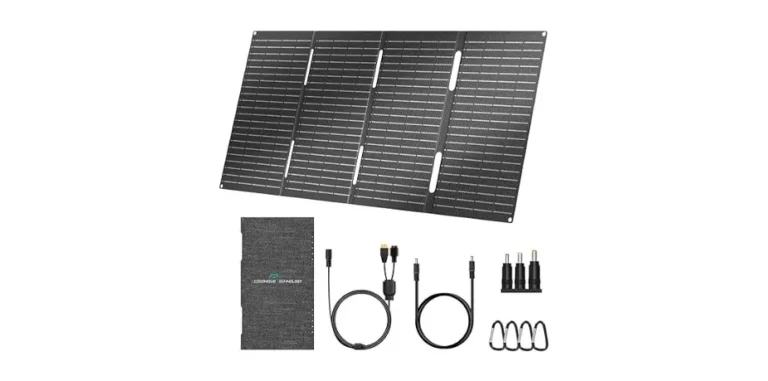 Ecosonique 60W Portable Foldable Solar Panels Charger Fast Charging