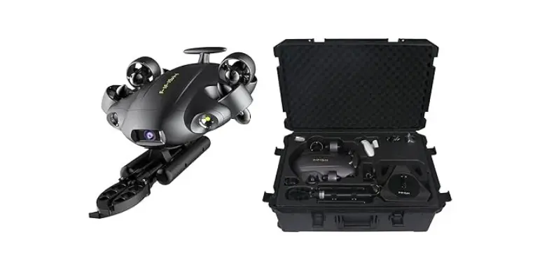 FIFISH QYSEA V6 Expert M200A Underwater Drone with Robotic Arm, AI Vision Lock Portable ROV with Q-Interface
