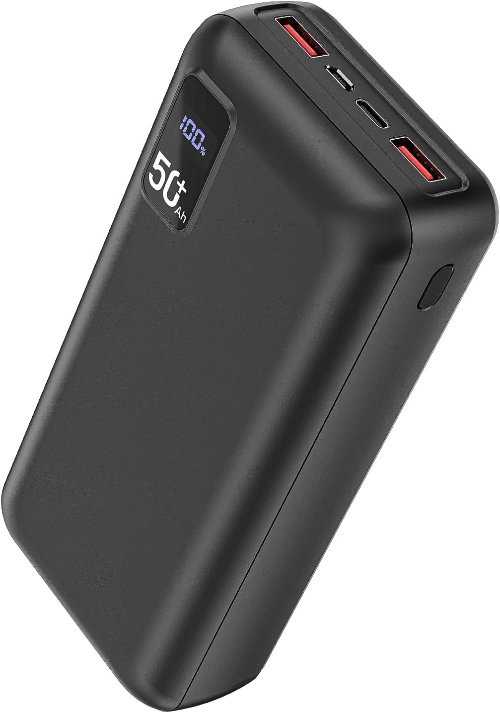 Power Bank 50000mAh 22.5W Fast Charging Portable Charger USB-C Quick Charge with 3 Outputs  2 Inputs LED Display Huge Capacity External Battery Pack for Most Electronic Devices on The Market