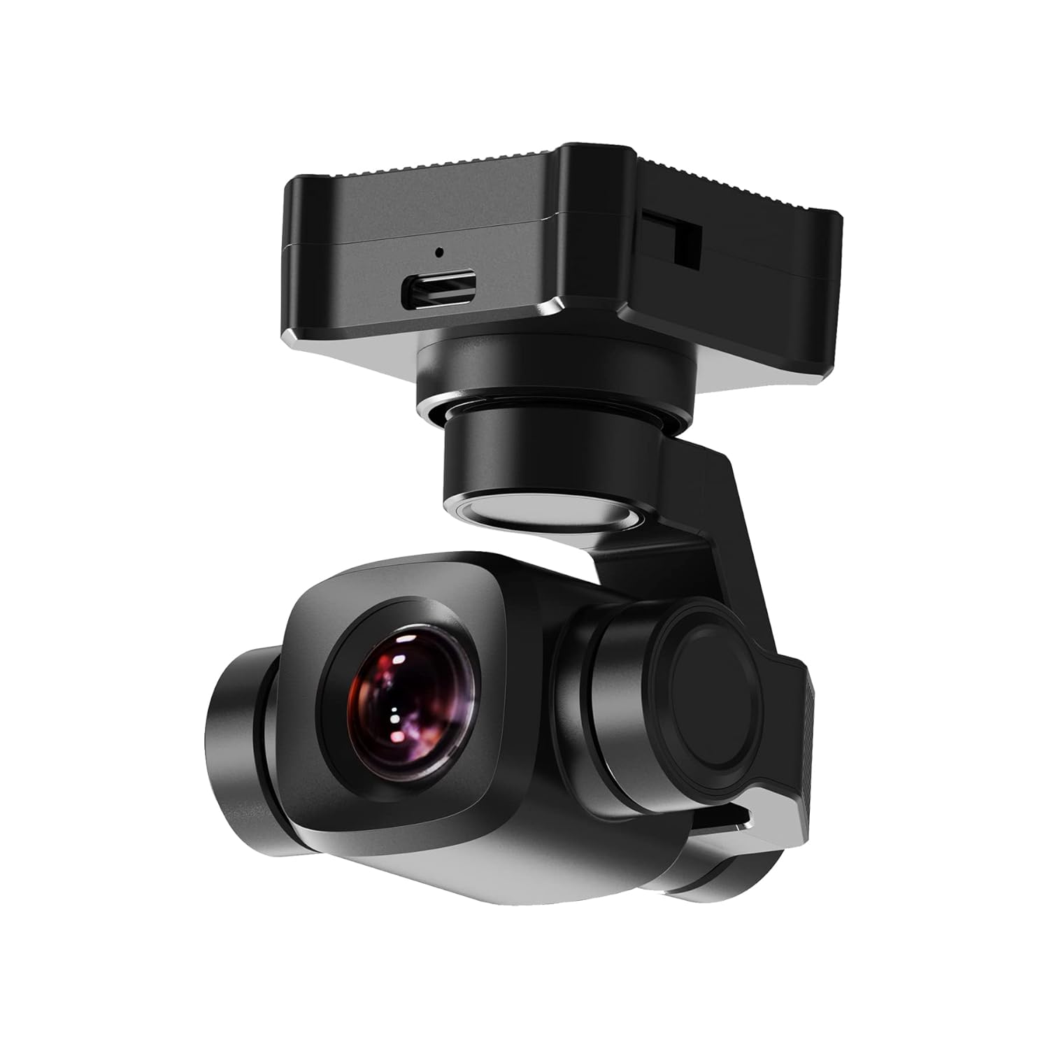 SoloGood FPV Camera SIYI A8 Mini 4K 8MP Ultra HD 6X Digital Zoom Gimbal Camera with AI Smart Identify and Tracking HDR Starlight Night Vision for UGV USV RC Plane FPV Drones Robot