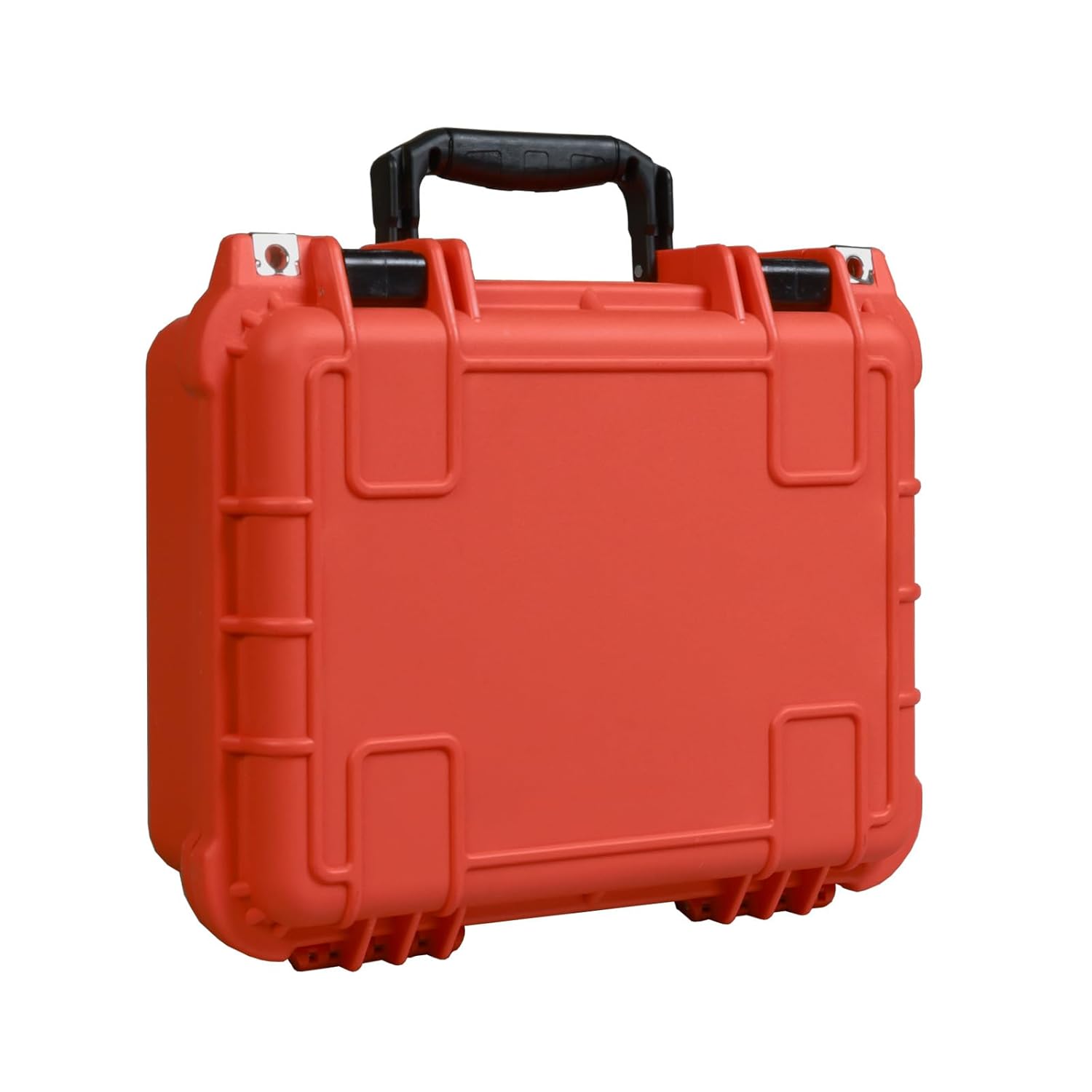 14x 11.5x 6.5 Inch Hard Case, Portable Weather Waterproof Protective Camera Case with Customizable Foam, Fit Use of Drones, Camera, Equipments, Orange